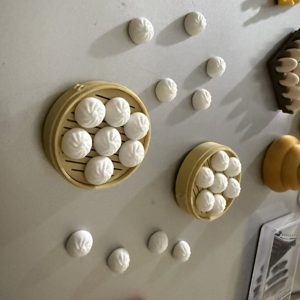 3D Printing Quotes - Ímã de Geladeira de Bolinho 3D