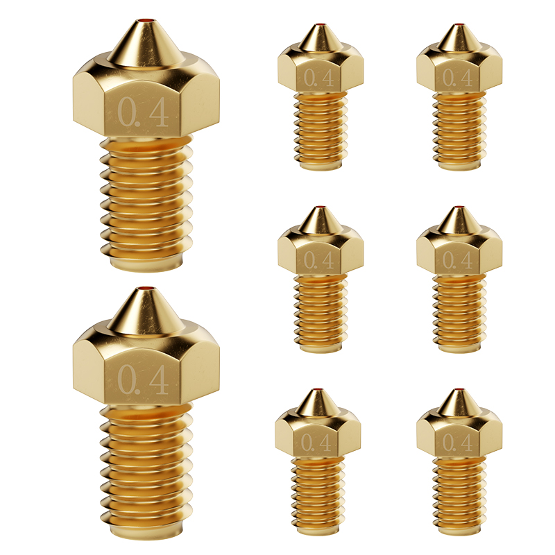 3D Printer Nozzle Brass - Bicos de Latão de 0,4mm para