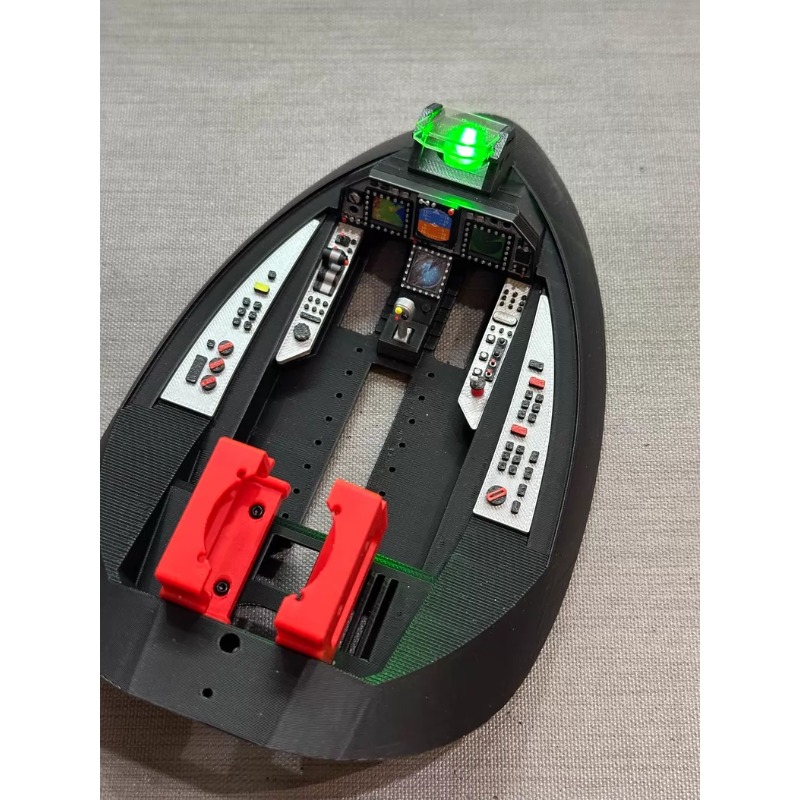3D Printing Uav - Cockpit FPV para UAV de Asa