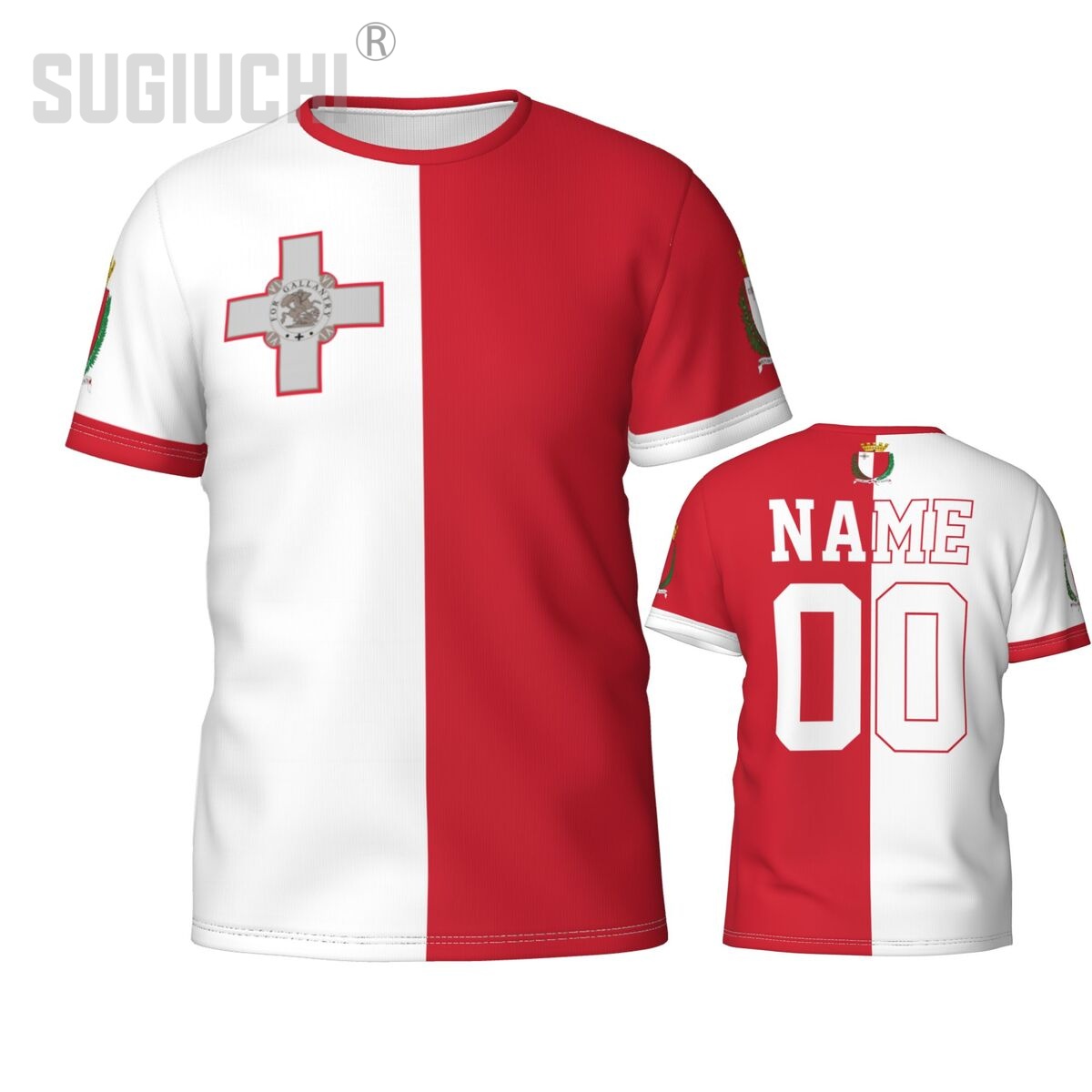 3D Printing Name - Nome personalizado número malta bandeira emblema
