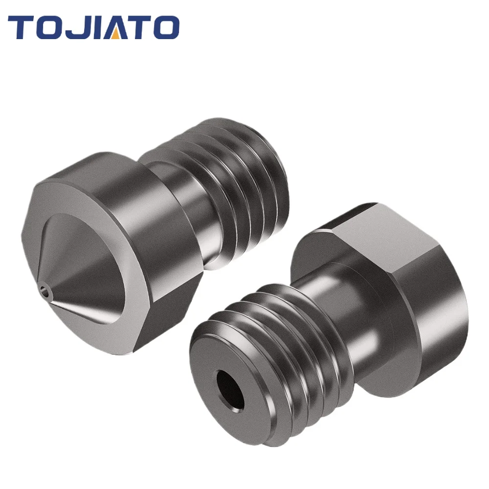 3D Printer Nozzle Brass - 2 Peças Bico de Aço Temperado