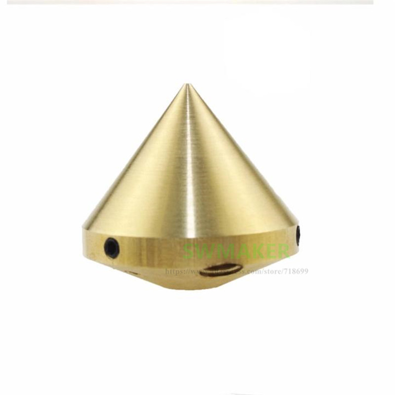 3D Printer Nozzle Brass - Bico de latão multicolorido para impressora