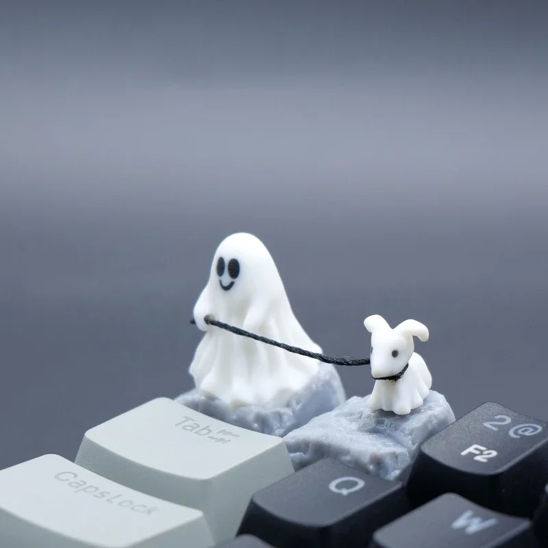 3D Printing Apps - Fantasma filhote de cachorro resina keycap