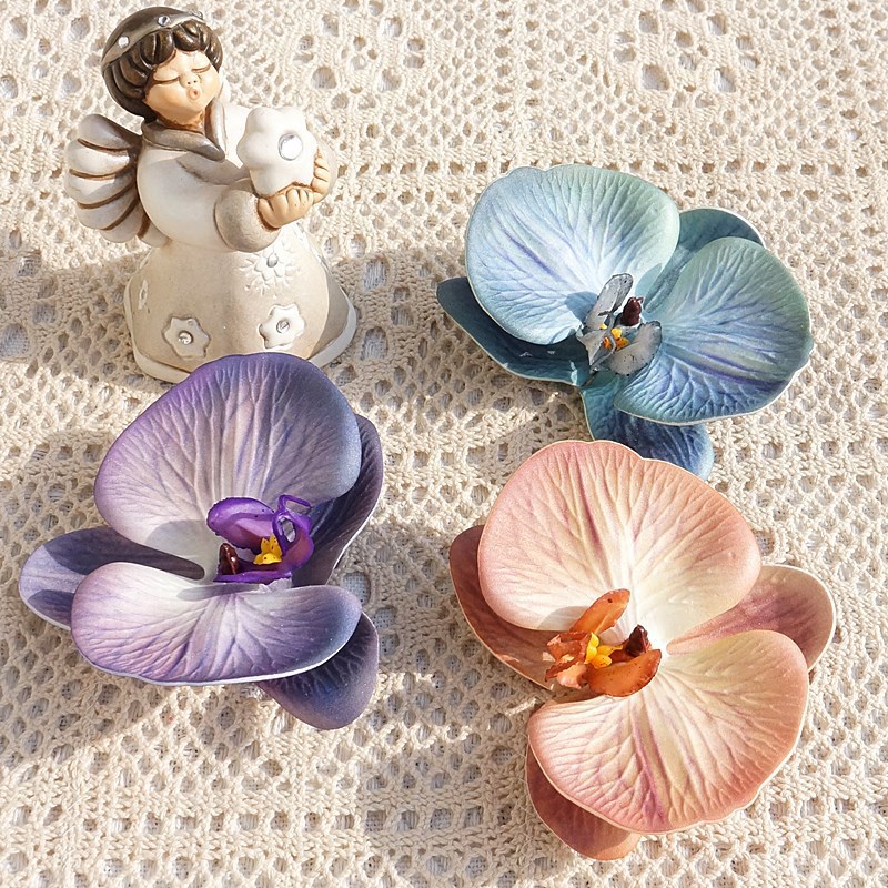 3D Printing Ai - Grande Simulação Flor em Silicone Algodão,