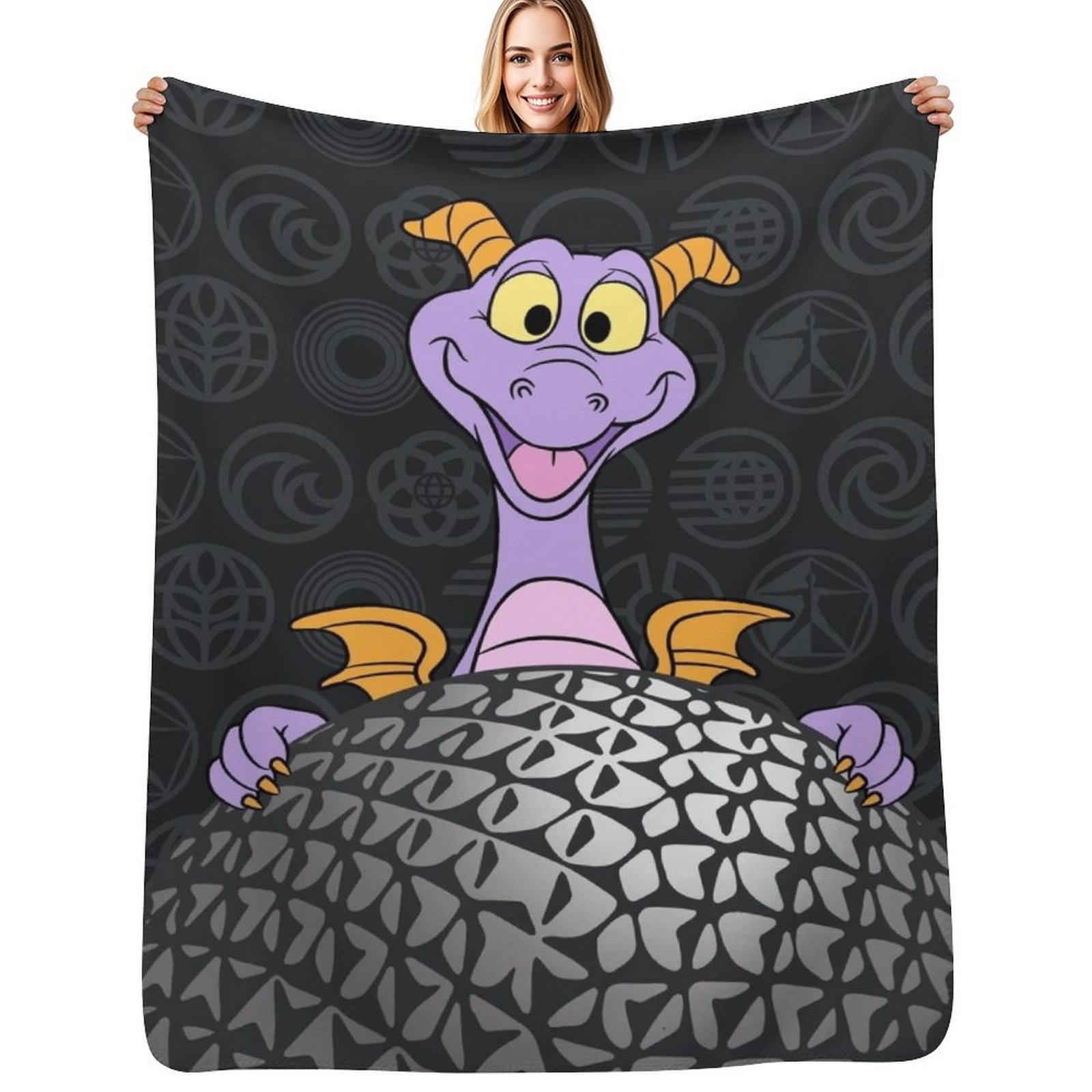 3D Printing Icon - Figment BLK SSE Icons Cobertor decorativo