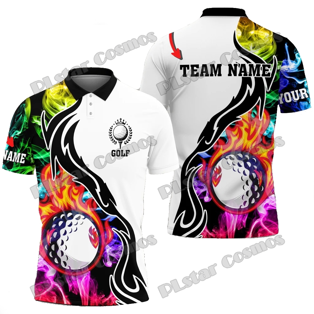 3D Printing Name - Nome personalizado bola de golfe fogo
