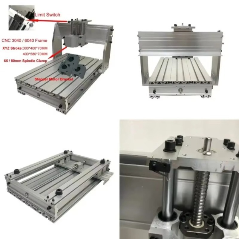 Stepper Motor - Kit de Estrutura CNC de Alumínio