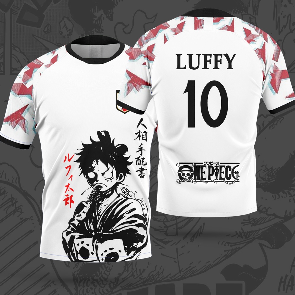 3D Printing Dragon - Camisa de Futebol Temática One Piece