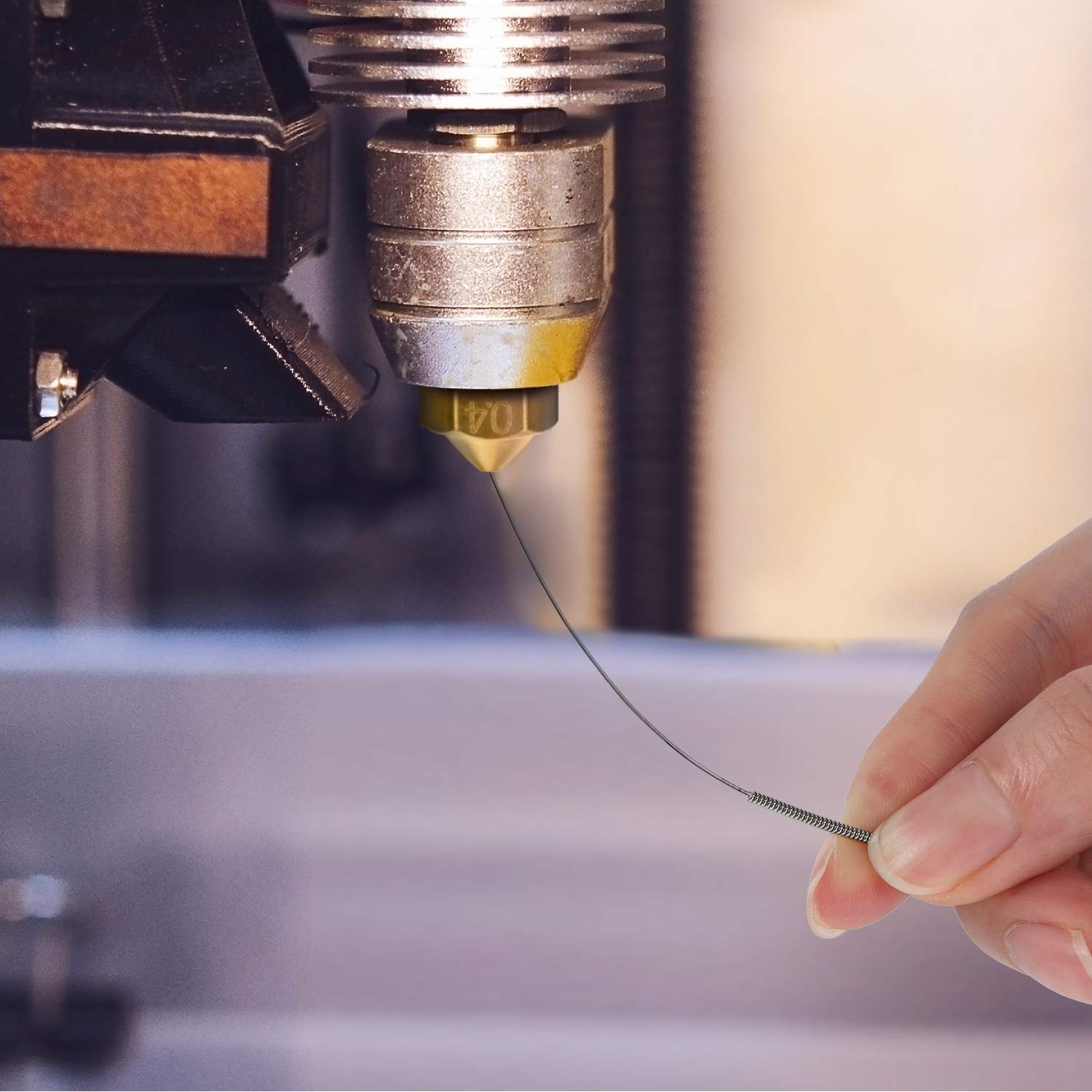 Bicos de Latão de 0,4mm para I - 3D Printer Nozzle Brass avaliação e preço