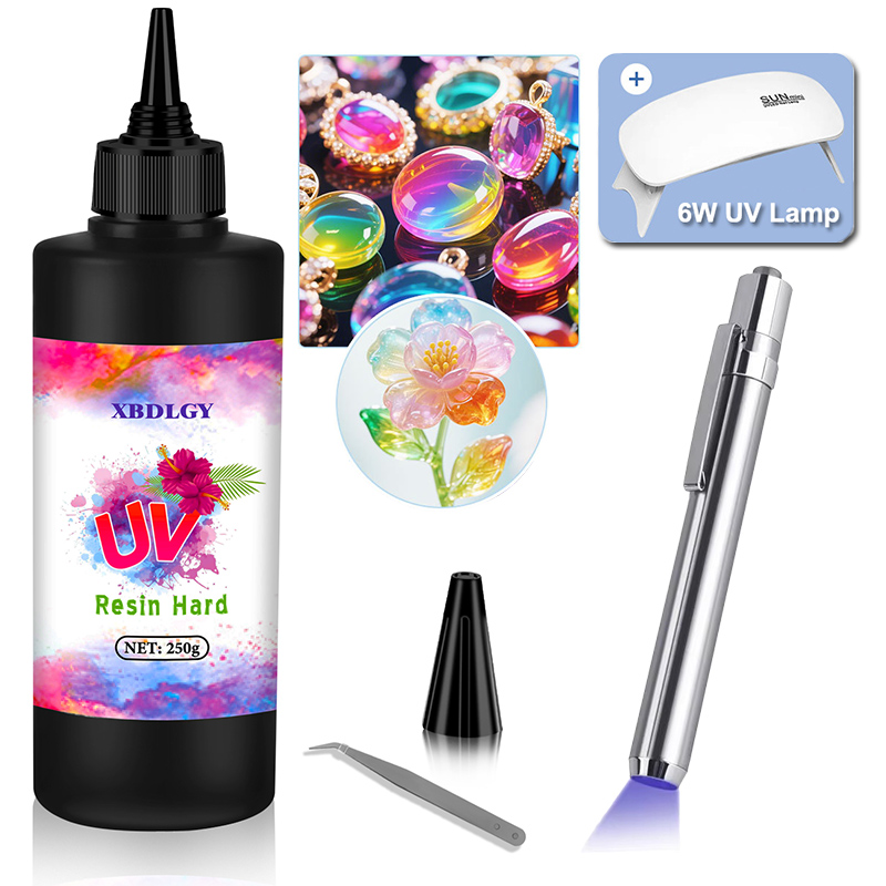 Cola dura de resina uv 200g/25 - Resin Curing Station avaliação e preço