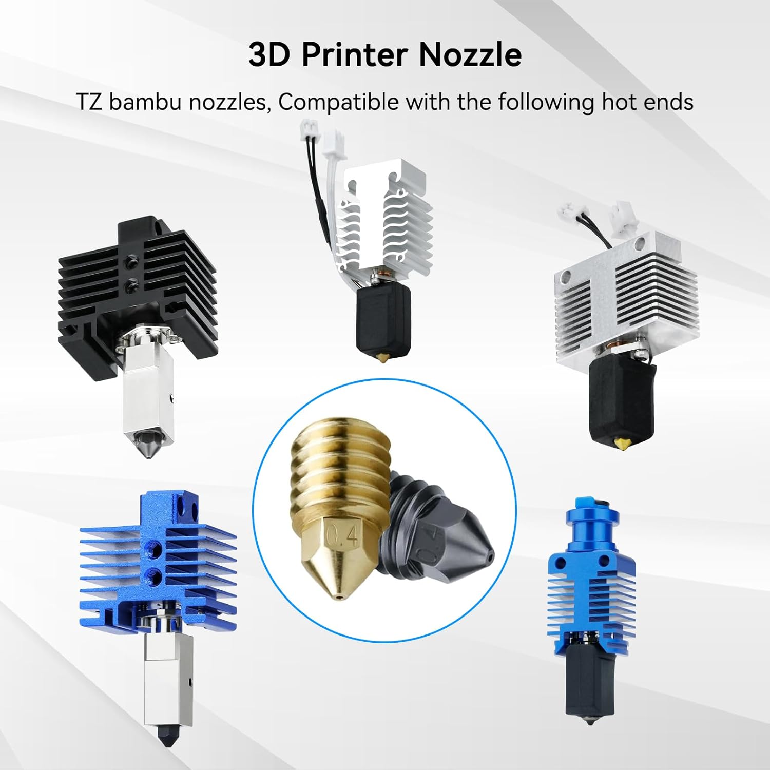 Bico de latão de aço endurecid - 3D Printer Nozzle Brass avaliação e preço