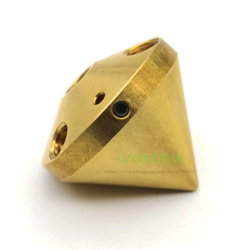 Bico de latão multicolorido pa - 3D Printer Nozzle Brass avaliação e preço