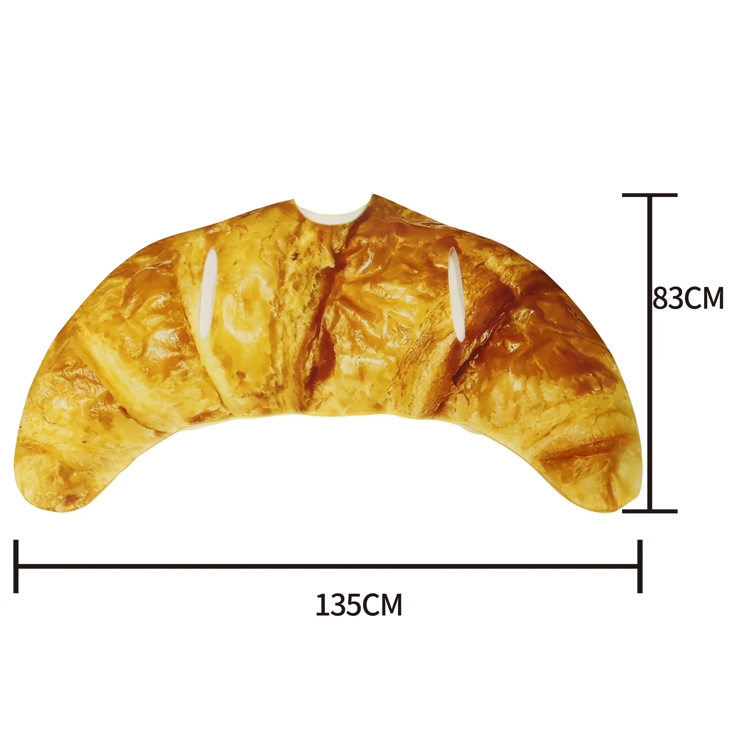 Croissant traje pão cosplay tr - 3D Printing In Food avaliação e preço