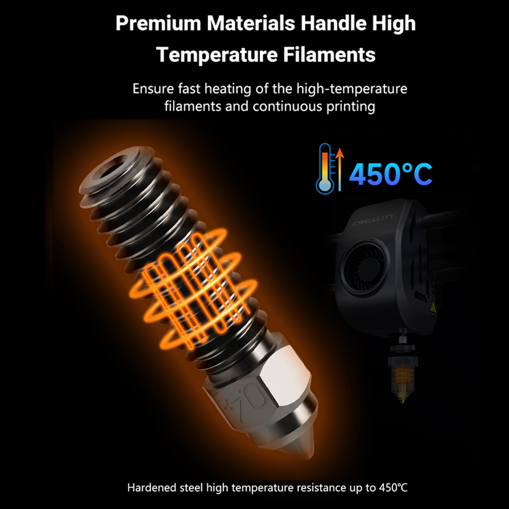 Bico para Creality K1 Max Ende - Creality Printer K1 avaliação e preço