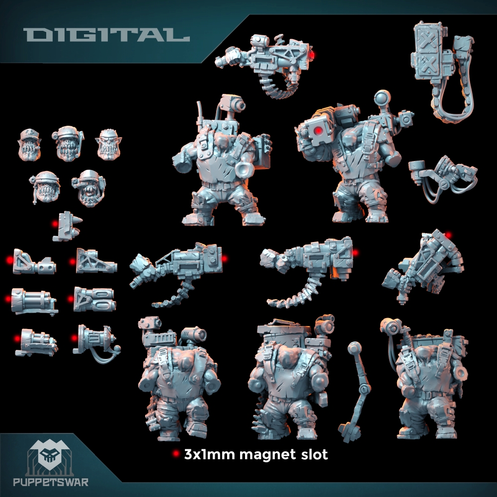 Esquadrão Orc Ultimate Badasse - 3D Printing Apps avaliação e preço