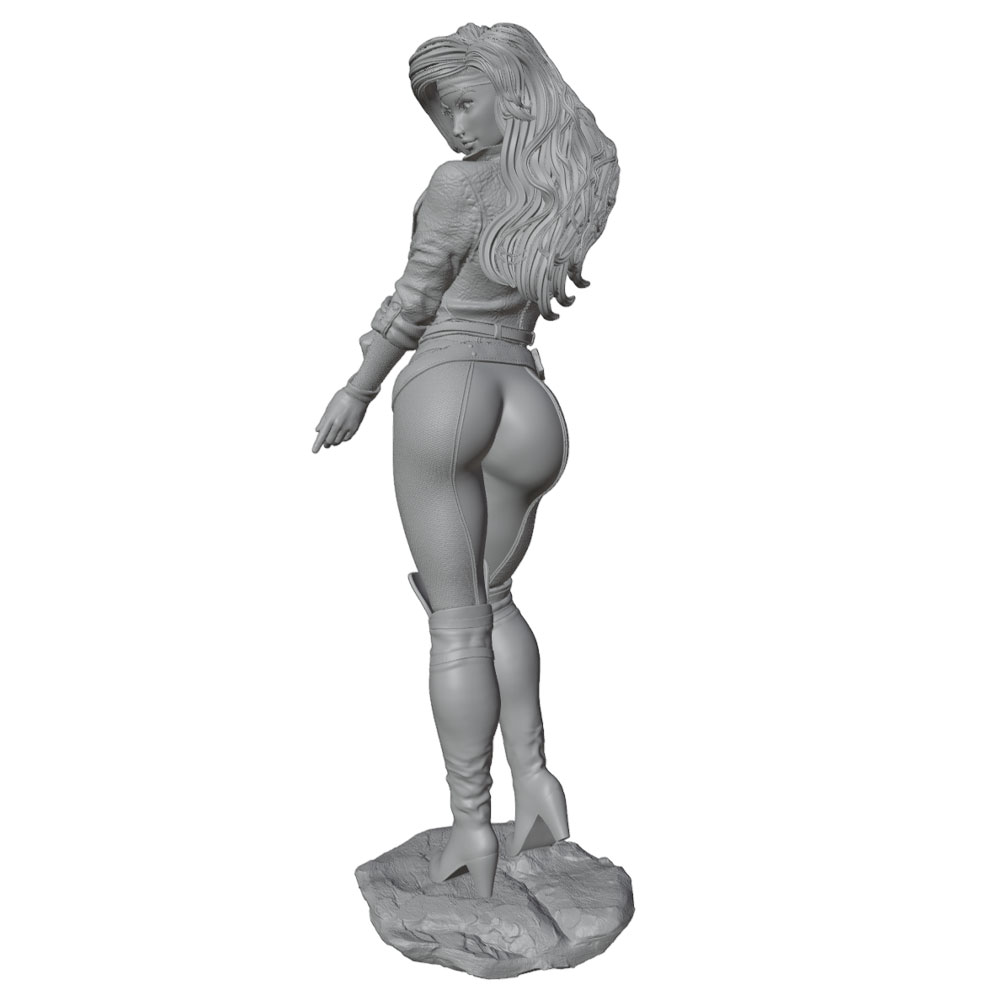 Personagem feminino realista e - 3D Printing Apps avaliação e preço