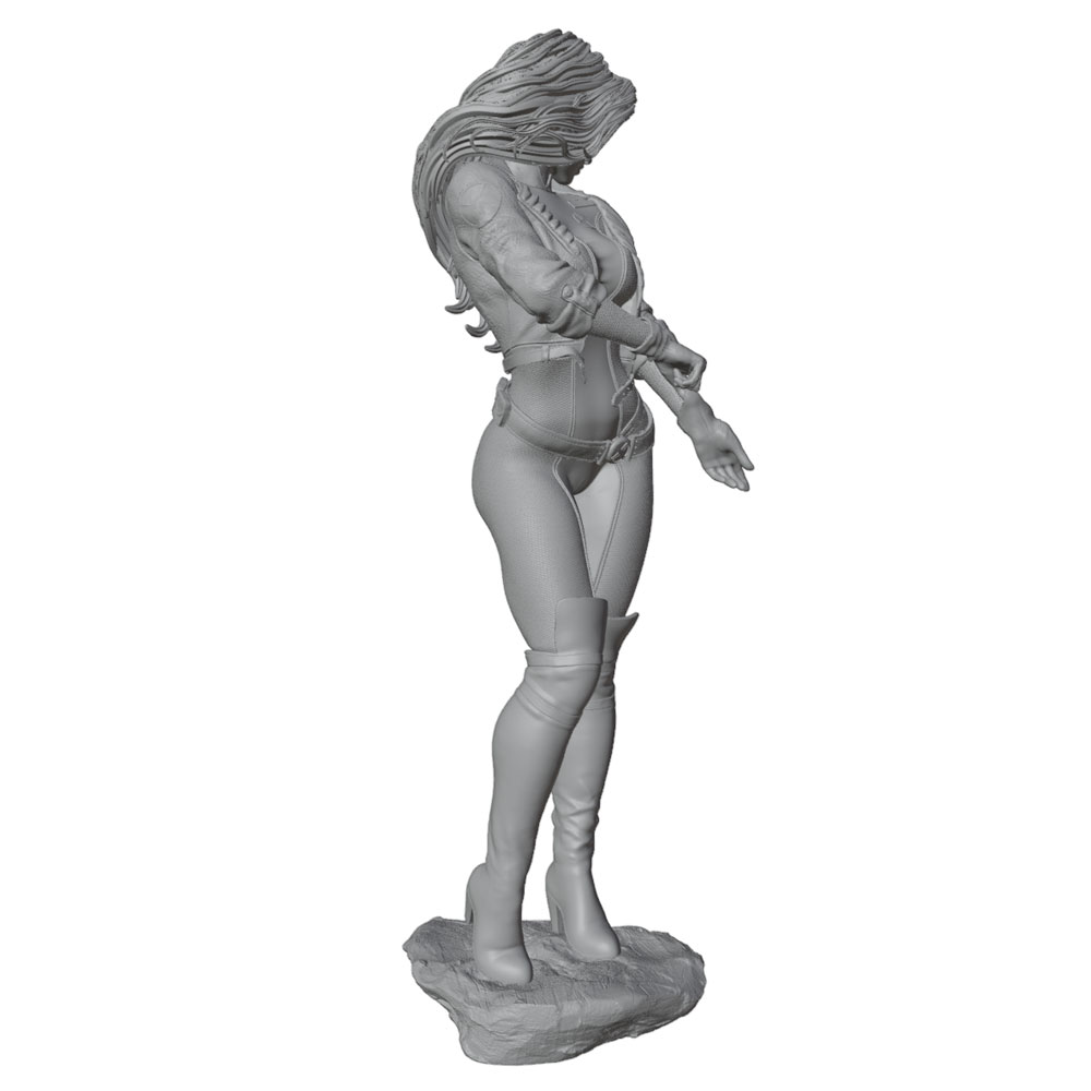 Personagem feminino realista e - 3D Printing Apps avaliação e preço