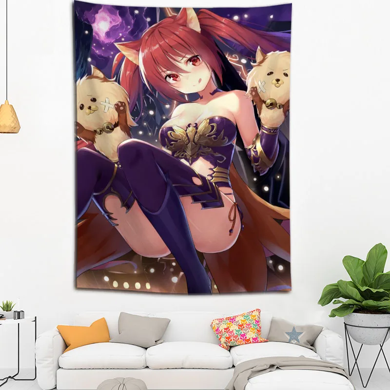Anime Cat Wall Hanging Tapeçar - 3D Printing Wall Loops avaliação e preço
