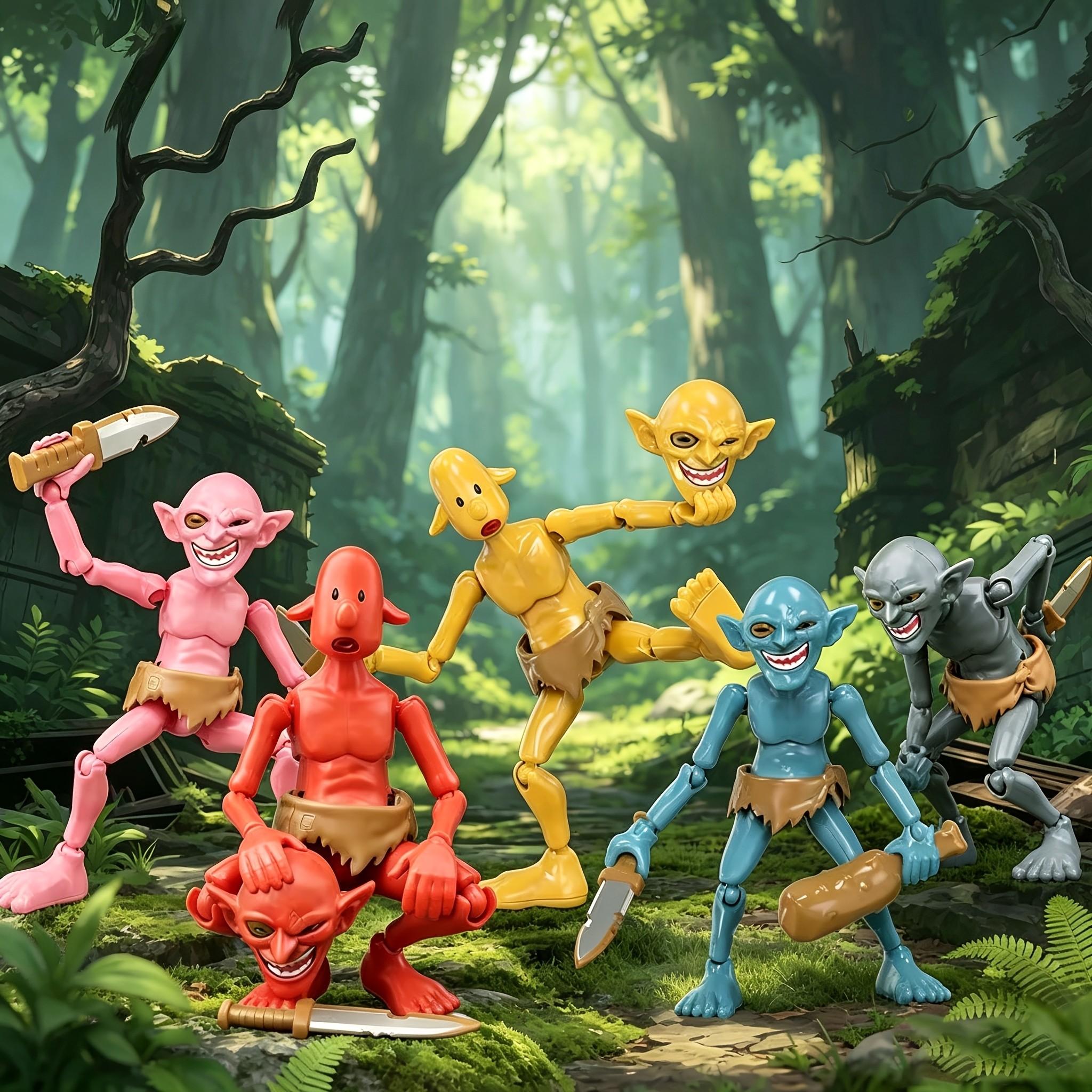 Robô Elfo Goblin Articulado 3D - 3D Printing Lego Bricks avaliação e preço