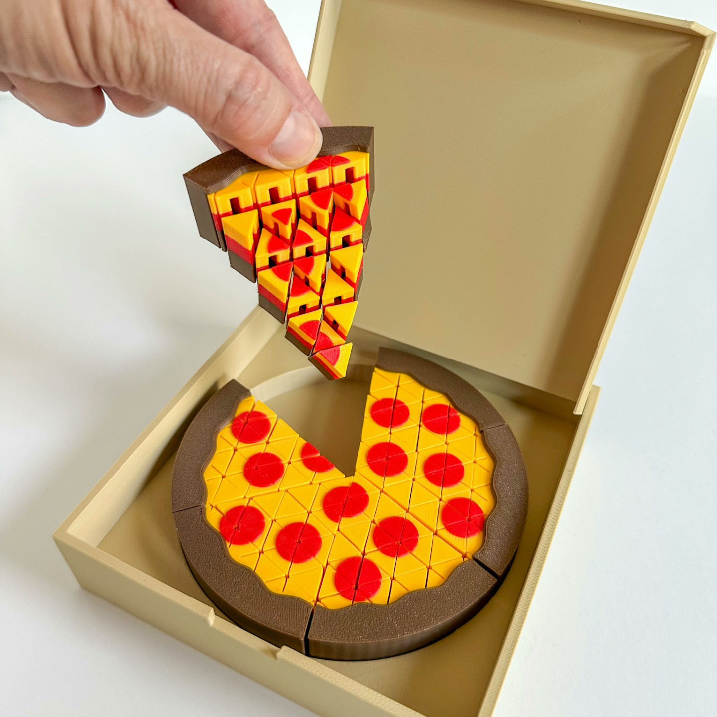 Escultura de mini pizza impres - 3D Printing In Food avaliação e preço