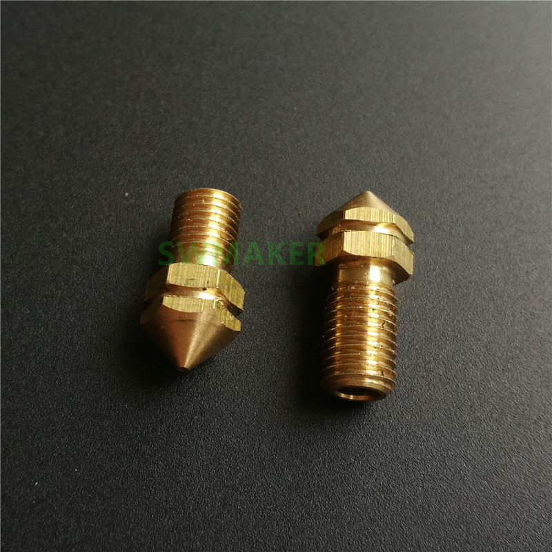 4 peças impressora 3d um3 subs - 3D Printer Nozzle Brass avaliação e preço
