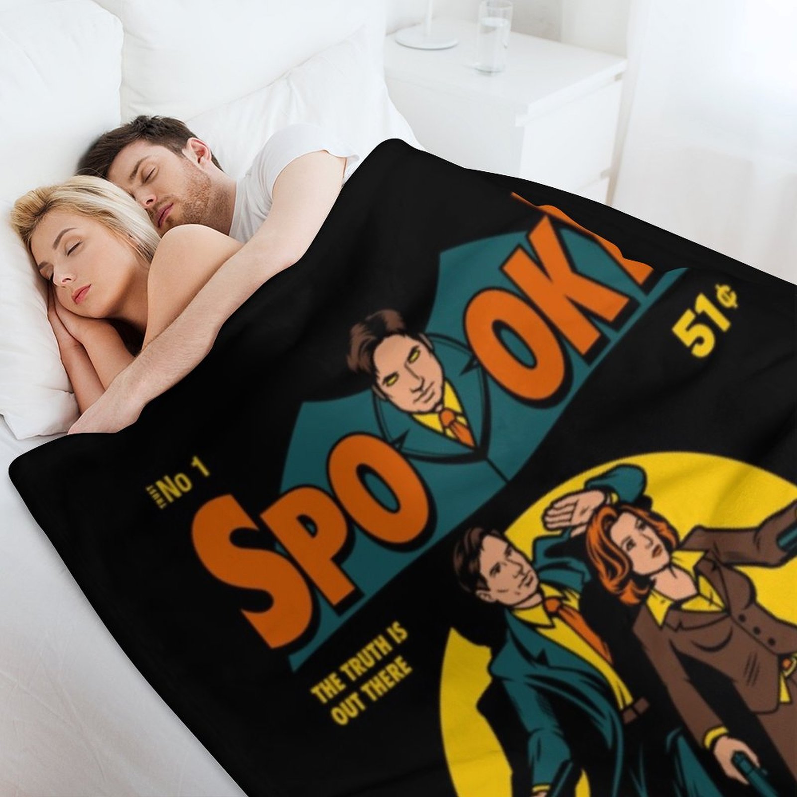 X Files, Spooky Comic Throw Bl - 3D Printing File avaliação e preço