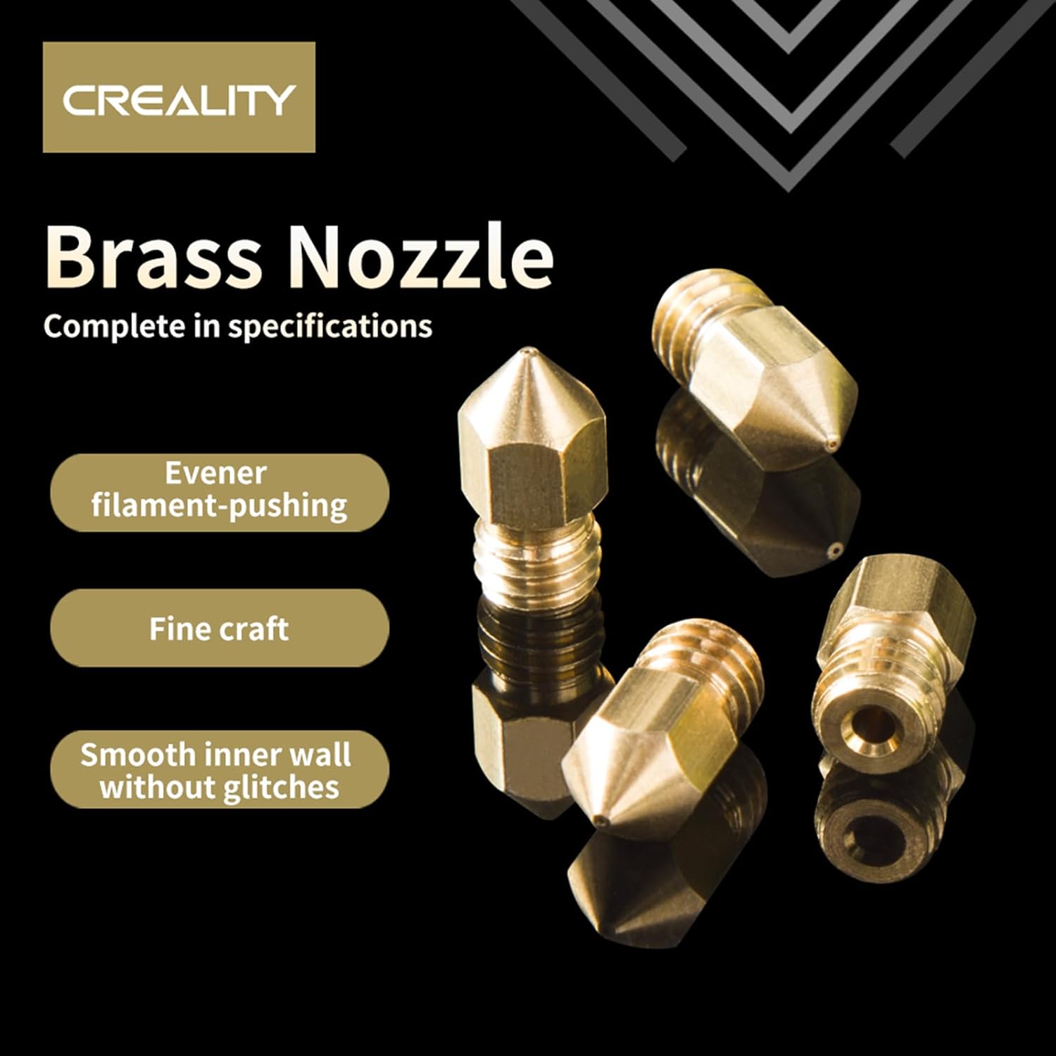 Bicos Oficiais Creality Ender  - 3D Printer Nozzle Brass avaliação e preço
