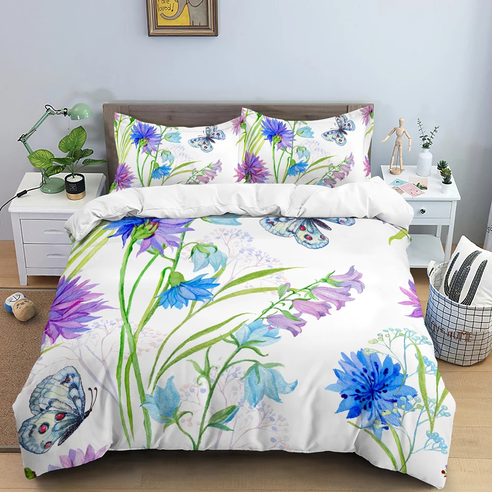 Conjunto de cama borboleta 3d  - 3D Printing Quilting avaliação e preço