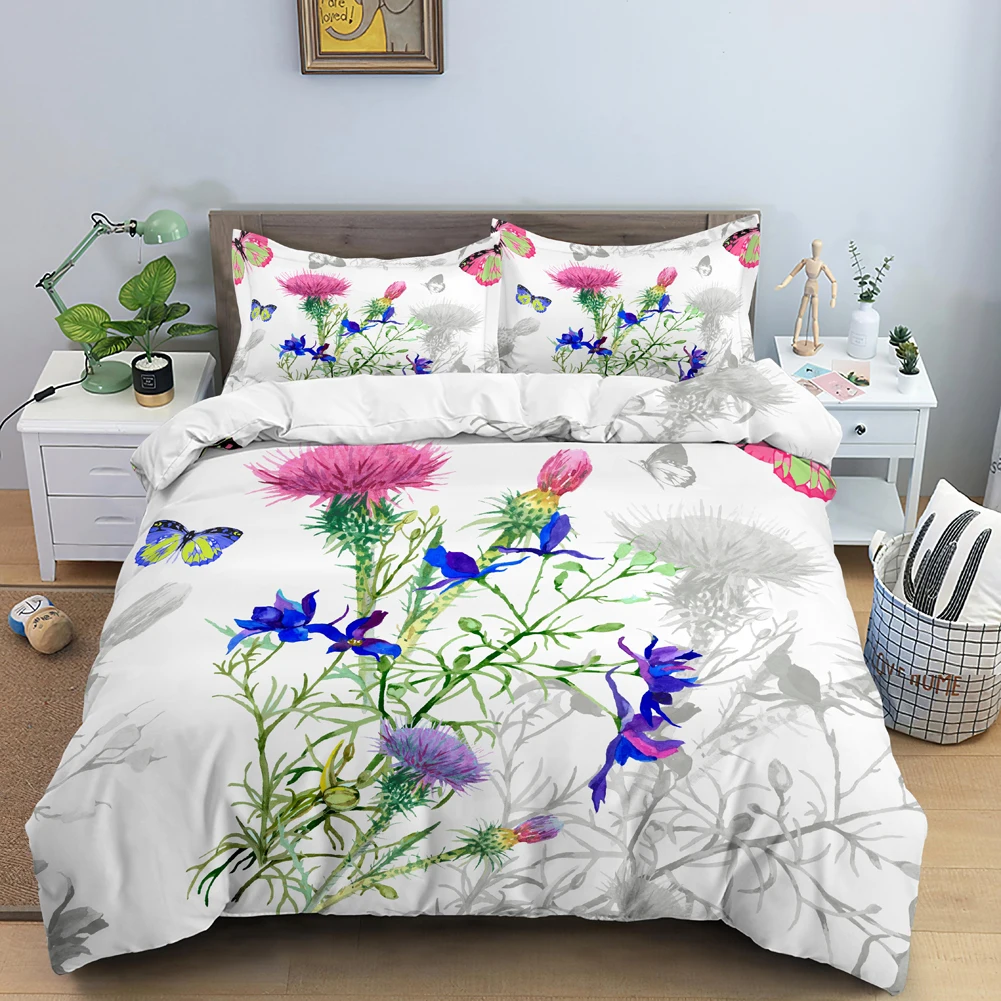 Conjunto de cama borboleta 3d  - 3D Printing Quilting avaliação e preço