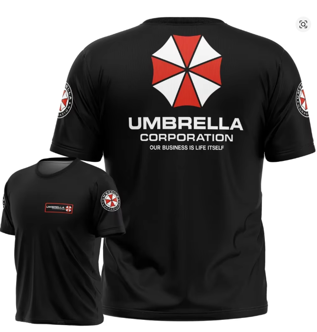 Camiseta Resident Evil Umbrell - 3D Printing Icon avaliação e preço
