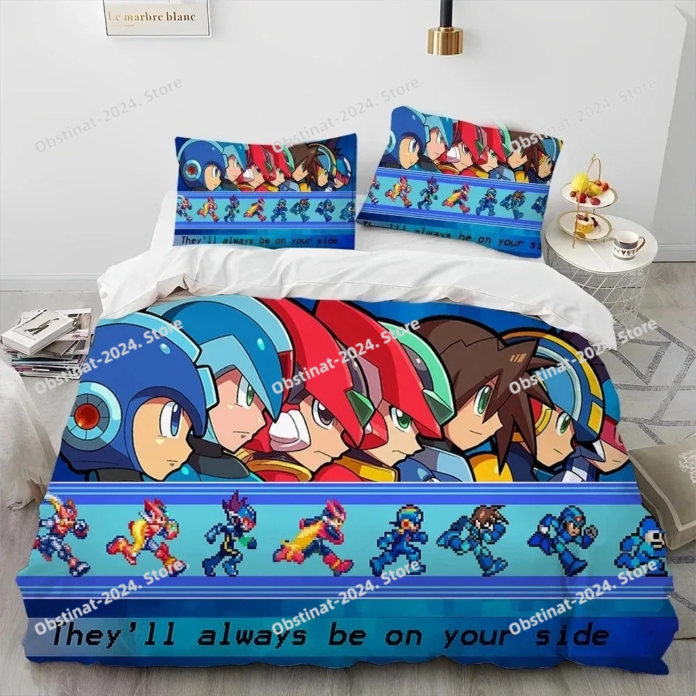 3d mega man x conjunto de cama - 3D Printing Quilting avaliação e preço