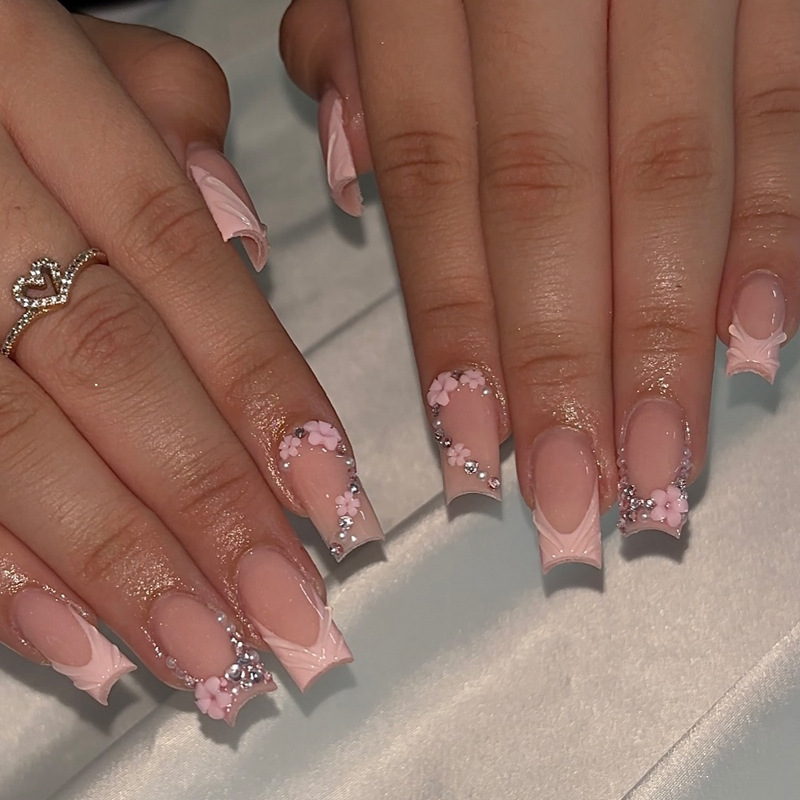 24 peças de Unhas Postiças Qua - 3D Printing Abs avaliação e preço