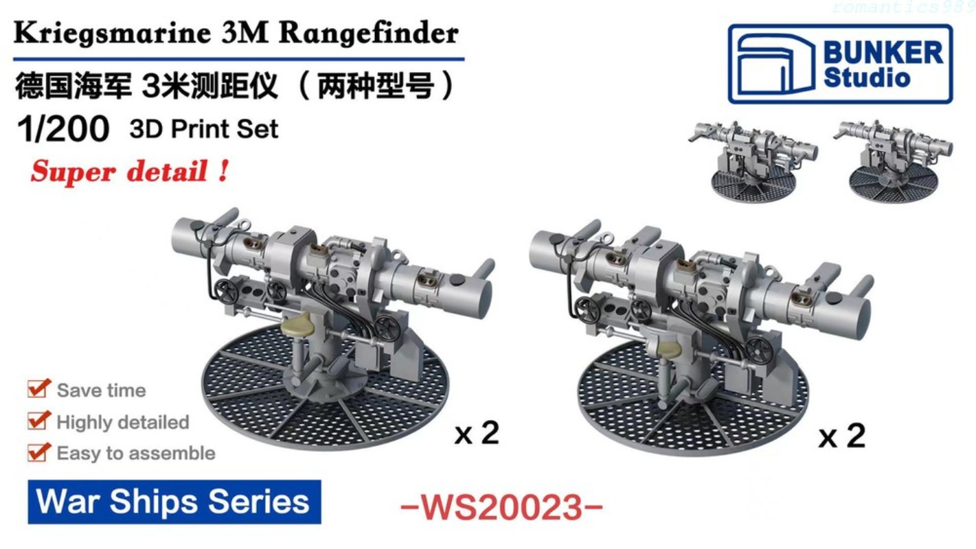 BUNKER Studio WS20023 1/200 Kr - 3D Printing Apps avaliação e preço