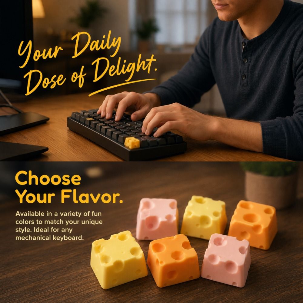 4 peças de Keycaps de Impressã - 3D Printing In Food avaliação e preço